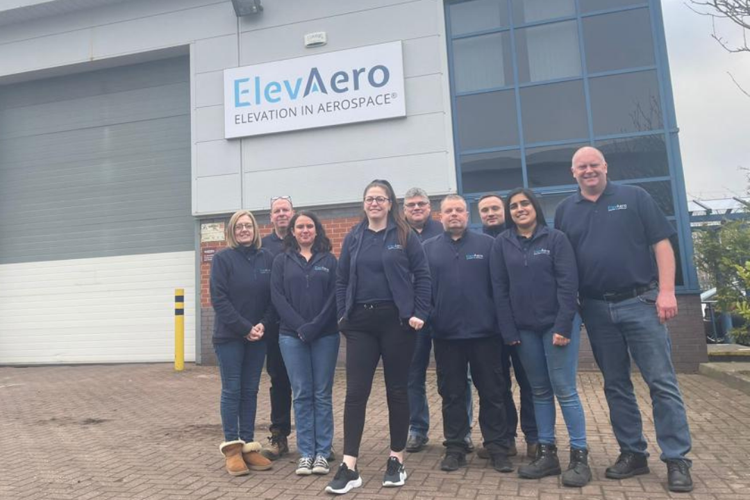 ElevAero-Team-at-Front-of-New-Premises